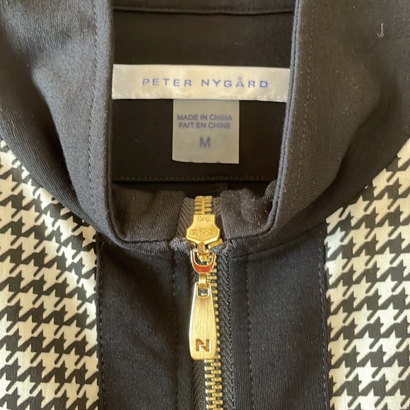 Peter Nygard Light Zip Front Jacket Size M - Picture 2 of 6